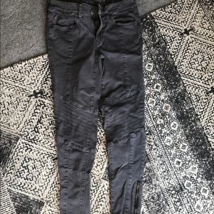 American eagle grey super stretch skinny